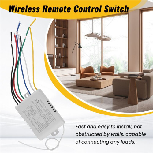 4 Way Light Lamp Digital Wireless Remote Control  /OFF 220V 2