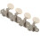Machines Tuners Pegs Tuning Key with White Pearl Knobs 4L+4R for Mandolin 4