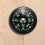 Oil Filled Button Compass - Ultra Compact 20mm -  SAS Survival Bushcraft 2