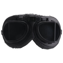 Retro Gray Motorbike Helmet Goggles Jet Vintage Wwii Goggles Motorcycle Scooter Glasses Uv For Helmet