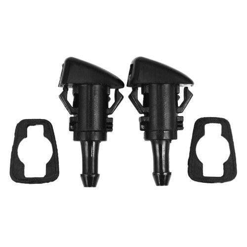 2pcs Car Front Windshield Wiper Water Spray Nozzle For 07-12  Caliber
