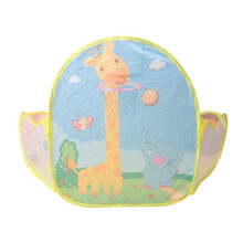 Baby Ballenbad Baby Speeltent Draagbare Baby Bal Oceaan Zwembad en Basketbalring Dierenthema