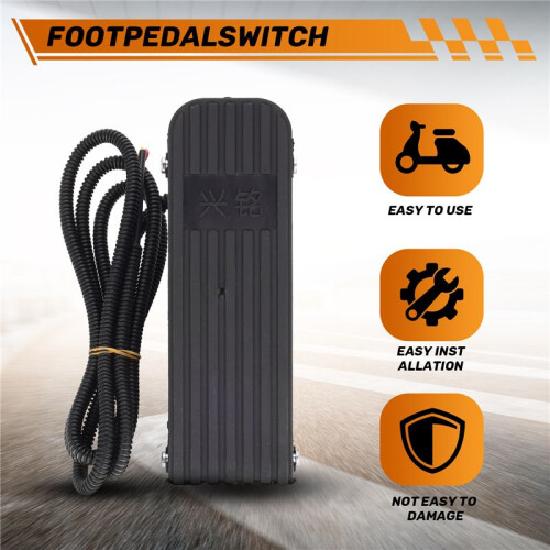 Foot Pedal Throttle Foot Pedal Accelerator Electric Car Accelerator Pedal Speed Control Bicycle conversion kit 1
