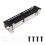 Network Tool Kit 12 Port CAT6 Patch Panel RJ45 Networking Wall Mount Rack with Surface Wall Mount Bracket 1