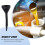 Filter funnel thickening tank and motorcycle gasoline filter funnel 5
