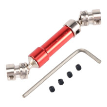 1Pcs Metal Rear Center Drive Shaft CVD Transmission Shaft for 1:12  12428 12423 RC Car Short Course Desert Buggy Off-Road