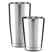 Ensemble de Shaker de Qualité SupéRieure pour Ensemble de Shaker Boston Pro. Shaker à Boisson Martini Non PondéRé en Acier Inoxydable 304