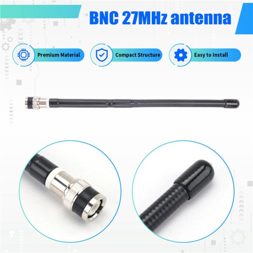 BNC 27MHz Antennen Stecker Radio Antenne 1