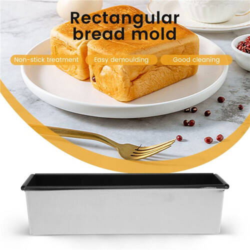 Non-Stick Rectangular Bread Mold Small Toast Box Baking Mold Cake Mold 2