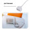 RJ11 6P4C Divisor de telefono 1 macho 2 hembra - 4