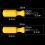 2Pcs/Set 3mm+2mm Car Wiring Connector Pin Release Extractor Puller Auto Terminal Removal Handle Tool for 7