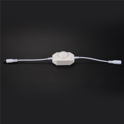 12V / 24V 6A LED Dimmer Controller Adjust brightness for easy Color Clear, White 1