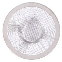 Stainless Steel Drainer Basin Filter Mesh Sink Strainer 3.5 Inch Top Diameter