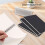 Retro  Coil Sketch Sketchbooks Blank Notebook  Notebook Cancelleria Per La Scuola (Bianca E Nero) 2