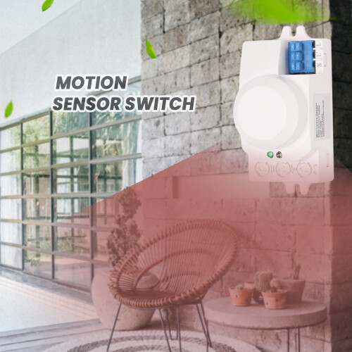 5.8GHz  System LED Microwave 360 Degree Motion Sensor Light  Body Motion Detector 2