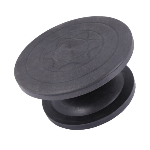 Wheel Turntable Turntable Clay Sculpture Modeling Pottery Multi-Function Manual Turntable Turntable Carving Table Pottery Wheel Black 2
