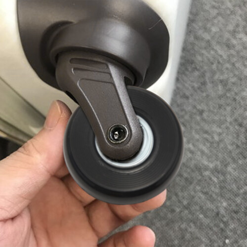2set 45x19mm Luggage Suitcase / Inline Outdoor Skate Replacement Wheels Black 2