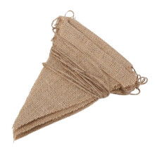 3.7M Rustic Jute Hessian Burlap Lace Bunting Shabby Chic Wedding Banner