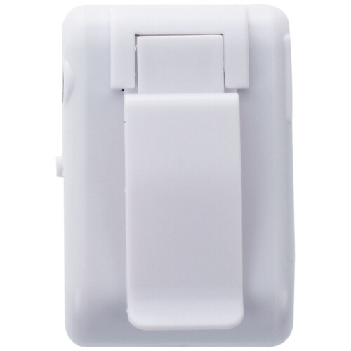 Mirror Clip USB Digital Mp3 Music Player Support 8GB  TF Card White 2