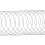 100Loops Memory Beading Wire dla Bransoletka 50Mm-55Mm (2 Cale-2 1/8 Cala) Dia 6