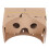 6 inch DIY 3D VR Virtual Reality Glasses Hardboard For  Cardboard 3
