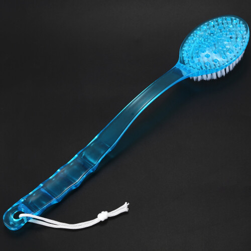 Long Handled Body Bath Shower Back Brush Scrubber Massager Disability Helper
