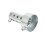 Silver Motorcycle Exhaust Can Muffler Insert Baffle DB Killer Silencer 48mm x 80mm 6