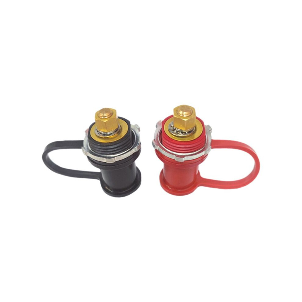 250A 12V Battery Charger Post Stud Remote Battery Terminals With Cap M10 Battery Jump Post For Auto Truck Boat Atv 6033286495738