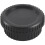 Black Plastic Camera Body Cover + Rear Lens Cap for  Digital SLR 5