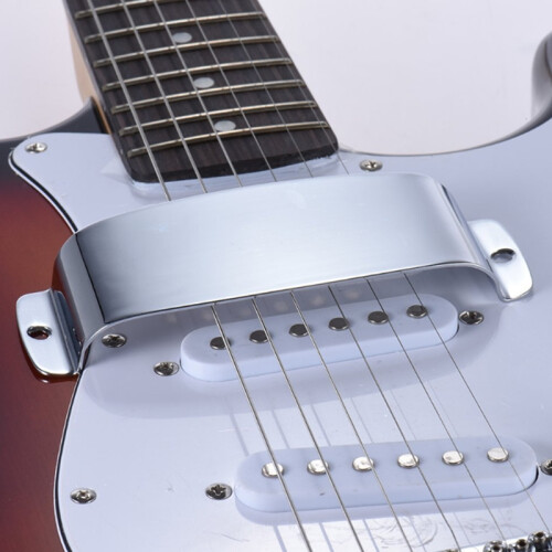 1st Stål Elgitarr Pickup Skydd för Jazzbas JB Elbasgitarr för  med 2 Skruvar Svart 2