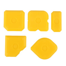 5 Pièces Ensemble D'Outil Pour Grattoir Ensemble De Jointoiement Dissolvant De Coulis À La Truelle Spatule De Lissage Des Joints De Silicone