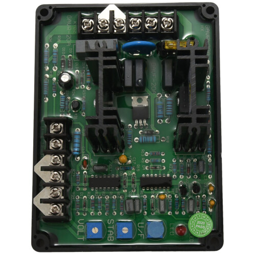 Gavr-20A Av Universal Brushless Automatic Voltage Regulator Module Avr Generator 220/400Vac Frequency Protection Emi Suppression 1