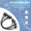 6 Pcs 1 Ft Flat Internet Network Cable Solid Cat6 High Speed Patch Lan Wire With Snagless Rj45 Connectors 2