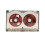 55 Minute Blank Tape Disk Double-Sided Metal Small Open Disk Blank Cassette Tape Tape Disk, C 1