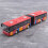 Children'S Diecast Modell Fordon Shuttle Buss Billeksaker Små Baby Pull Back Leksaker RöD 2