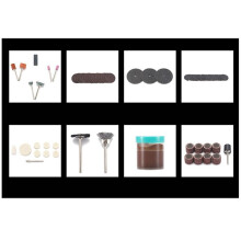 105PZ Kit di Punte per Trapano Elettrico Kit di Utensili Rotanti Abrasivi Set per  Levigatura Levigatura Lucidatura Taglio