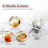 767 RVS Juicer Ice Blades Blender 8 Blade Messen Mes voor Universele 2L Machine 4