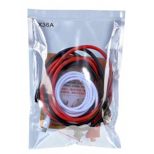 RD X36A 36A Connector to Alligator Clip Test Cable and Micro-Type Communication Cable for RD6024 RD6030 Output