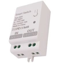 Tuya  WiFi Dry Contact  Module 10A Home Universal DIY Breaker Relay Work with  Life Alexa  8-40V