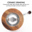 Pepper Mill, Hand Crank Wood Pepper Grinder with Classic Handle and Adjustable Ceramic Rotor 7