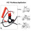 Emergency Stop  Tether Lanyard Emergency Kill Stop Engine  Push Button for ATV Motorcycle Boat Interruptor 4