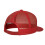 (One Size, Red/White) Flexfit Unisex Adult Classic Plain Trucker Cap 2