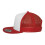 (One Size, Red/White) Flexfit Unisex Adult Classic Plain Trucker Cap 3
