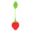 fragola disegno Silicone Te' Infuser Filtro 1