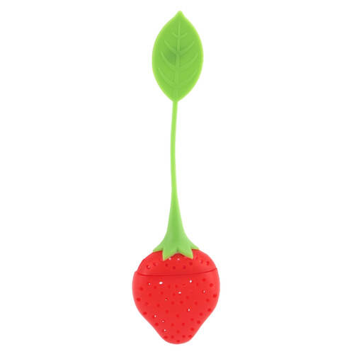 fragola disegno Silicone Te' Infuser Filtro