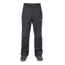 (XS S, Black X) Trespass Mens Hemic Softshell Trousers