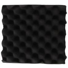 25X25X5CM Schiuma per isolamento acustico Schiuma per uova Studio acustico Schiuma acustica Isolamento acustico Cuneo con profilo 'uovo
