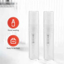 200Pcs / Lot 2ML Transparente Kunststoff-SprüHflasche Kleine Kosmetikverpackung ZerstäUber-ParfüMflaschen ZerstäUber-SprüHflüSsigkeitsbehäLter