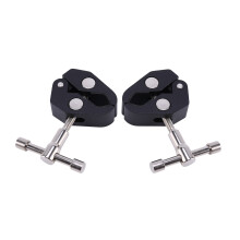 2Pack Super Clamp Crab Clamp Photography with / 1/4 and 3/8 inch Thread Rod Clamp Pliers Clip for DSLR Rig Cameras, 15mm Rods, Lights, Umbrellas,