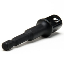 Impact Grade Socket Adapter/Extension Set | Turns Power Drill Into High Speed Nut Driver | 1/4 inch, 3/8 inch, and 1/2 inch Drive